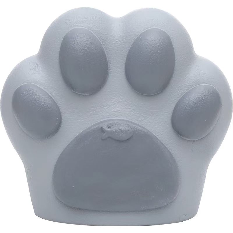 Urna conmemorativa personalizada con forma de pata de gato